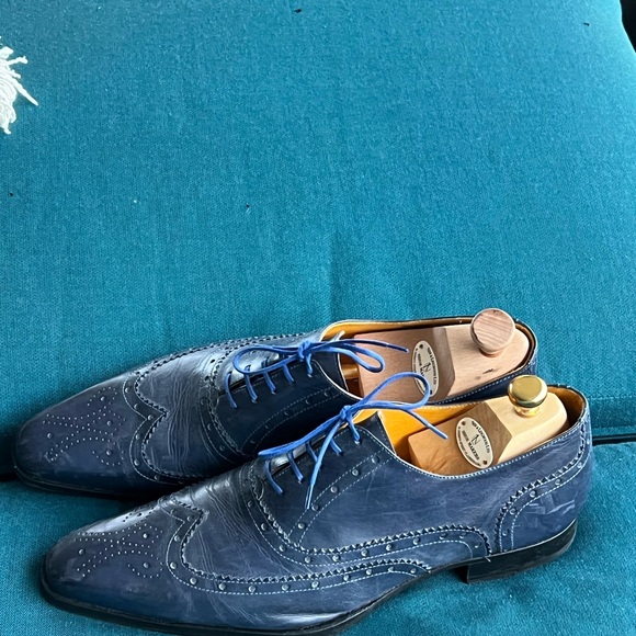 Undandy R.A.Melee men shoes, size 46 color blue - Picture 4 of 9